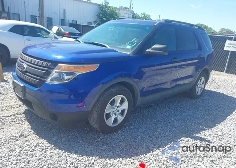 2013 Ford Explorer из США, поврежденный, VIN 1FM5K7B81DGA23887